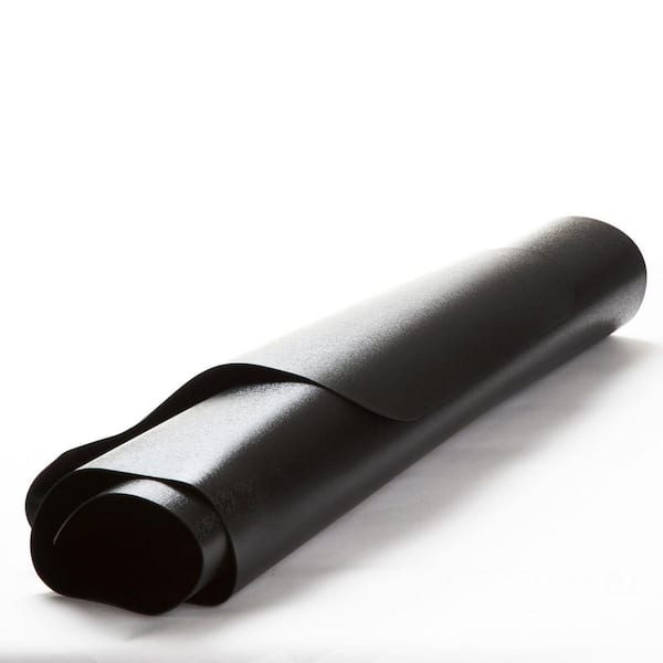 Mind Reader Extra Large Black Yoga Mat, Width 71.65″ x Length 48.03″, PVC  Material, 32.9 Sq. ft LGYOGAPVC-BLK - The Home Depot