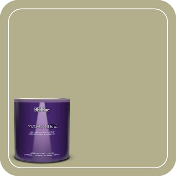 BEHR MARQUEE 1 qt. #PPU9-21 Sanctuary One-Coat Hide Eggshell Enamel Interior Paint & Primer