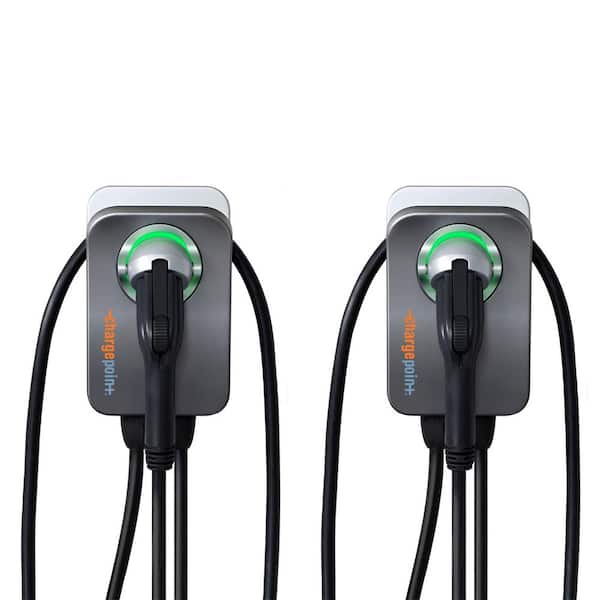 ChargePoint Level 2 WiFi NEMA Electric Vehicle EV Charger (2-Pack)