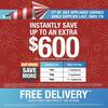24 cu. ft. Top Mount Freezer Refrigerator with Multi-Flow Air System in Stainless Steel, Garage Ready