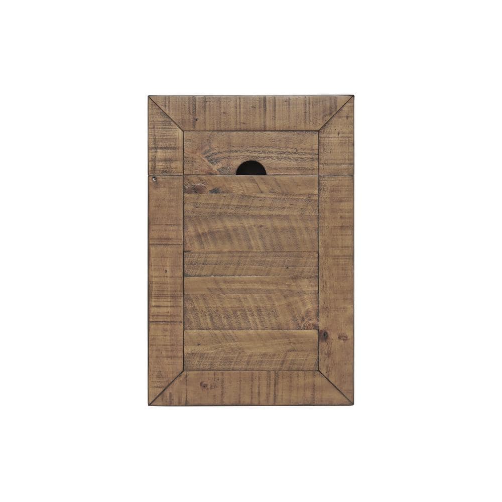 Monterey 16 in. Natural Chairside End Table with Power - thumbnail 4