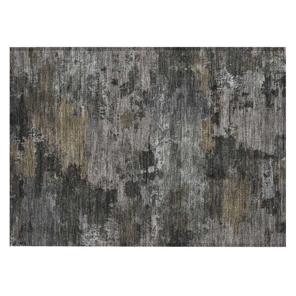 Chantille Machine Washable Indoor/Outdoor Abstract ACN2813 Pewter 3 ft. x 4 ft. Area Rug price history on PriceWatchPro