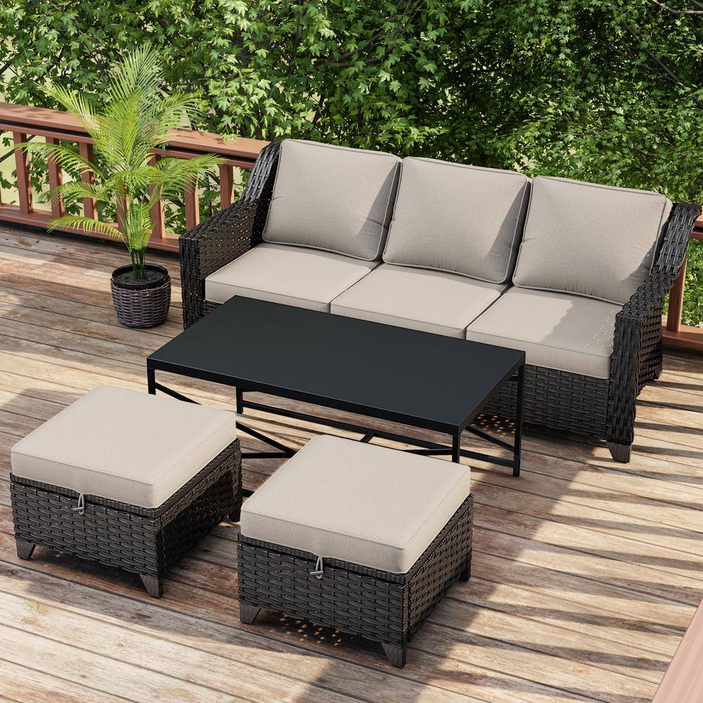 Canvas mercier patio conversation set sale