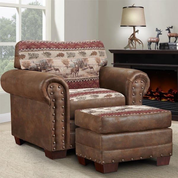 tapestry accent chairs