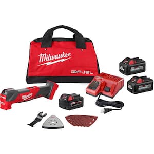 M18 FUEL 18V Lithium-Ion Cordless Brushless Oscillating Multi-Tool Kit with (2) 6.0Ah Batteries