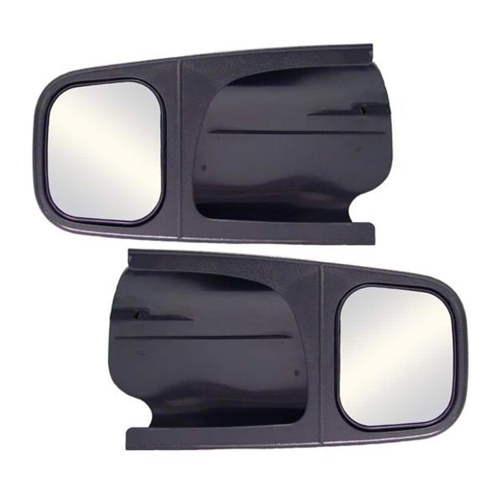 Black Passenger Side Slide Over Custom Fit Towing Mirror Ford CIPA #11902 