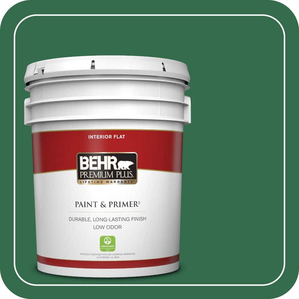 5 gal. #S-H-460 Chopped Chive Flat Low Odor Interior Paint & Primer price history on PriceWatchPro