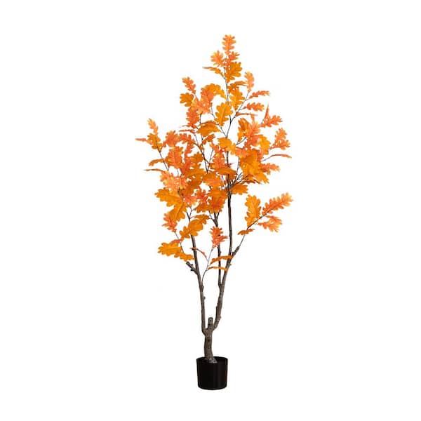 Nearly Natural 6 ft. Oak Artificial Tree