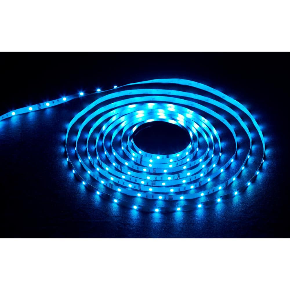 BLUE 100 lumens/ft LED Light Strip 20 LEDs/ft Outdoor Pool & Deck  WaterProof – 21 LED