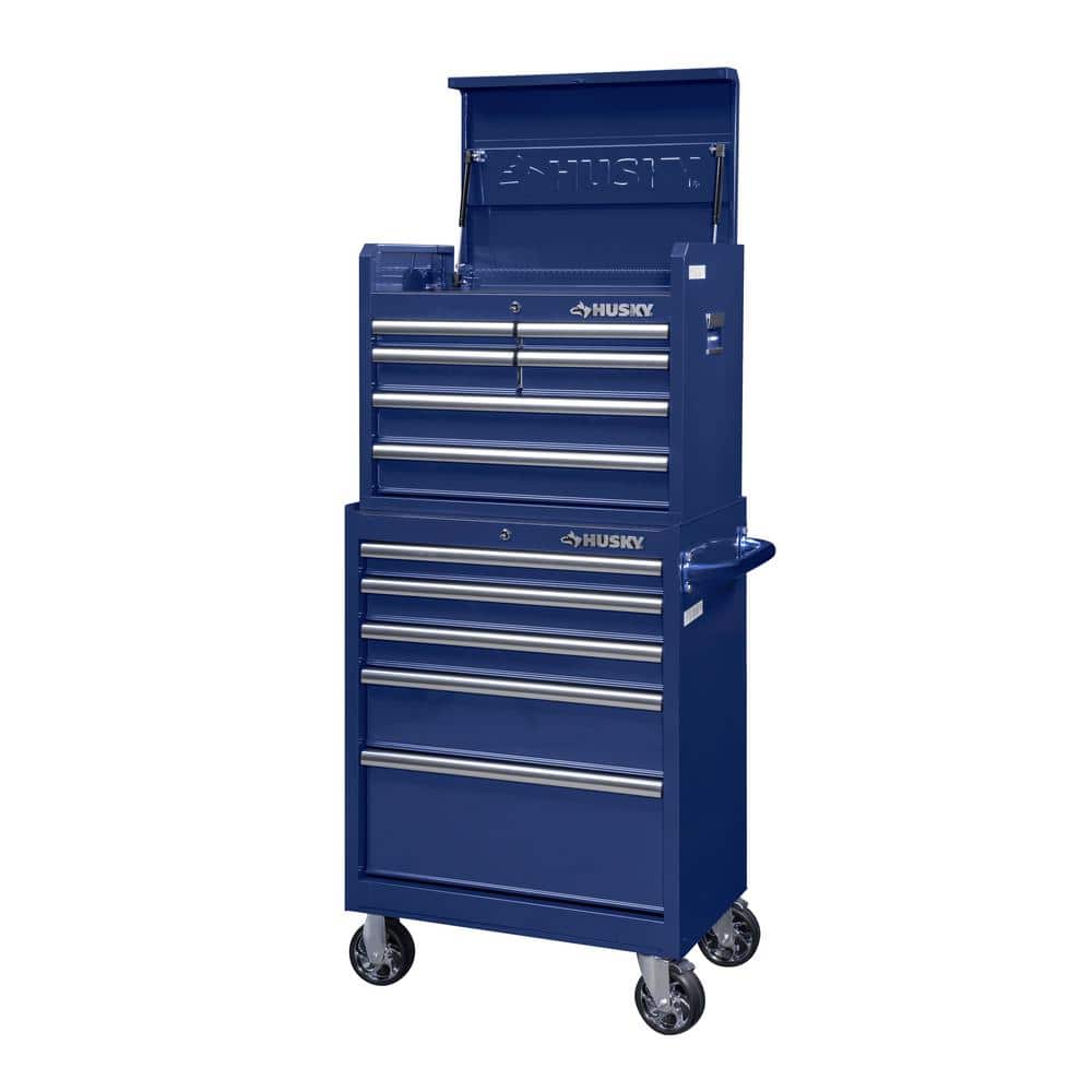 Husky 27 in. 11Drawer Tool Chest and Blue UACTH270111B