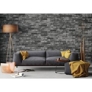 Capella Charcoal 2.33 in. x 10 in. Matte Porcelain Floor and Wall Tile (5.15 sq. ft./Case)