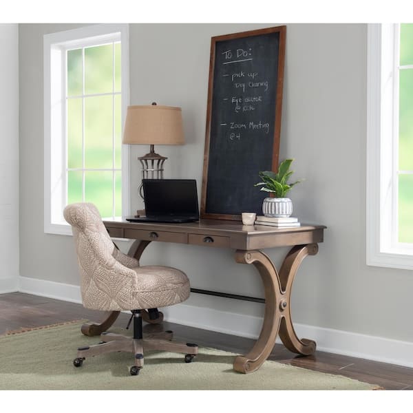 antique grey desk