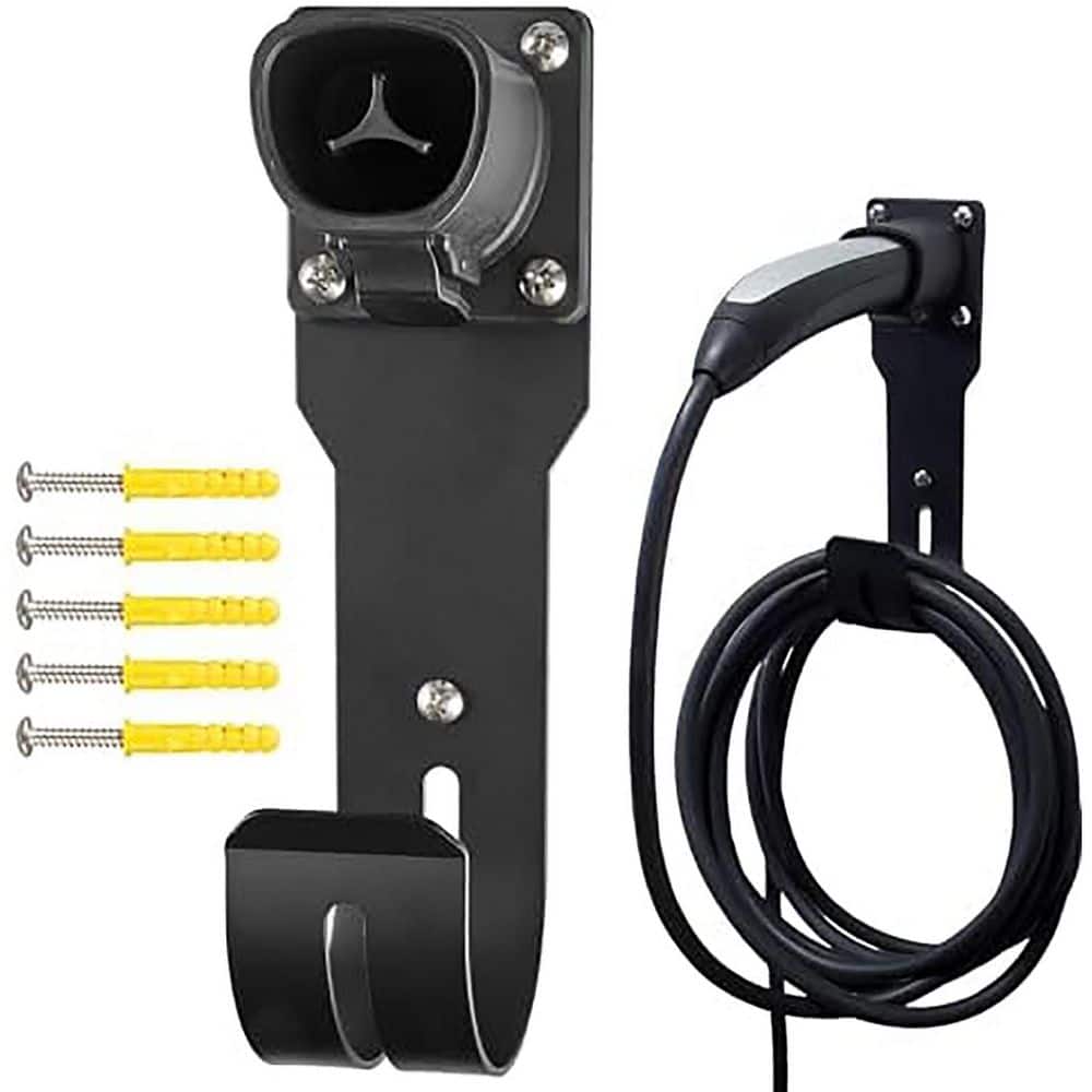 Electric Vehicle Wall Mount Charging Cable Holder Steel J Hook Cord Organizer for Tesla Model 3 Y X S Docking price history on PriceWatchPro