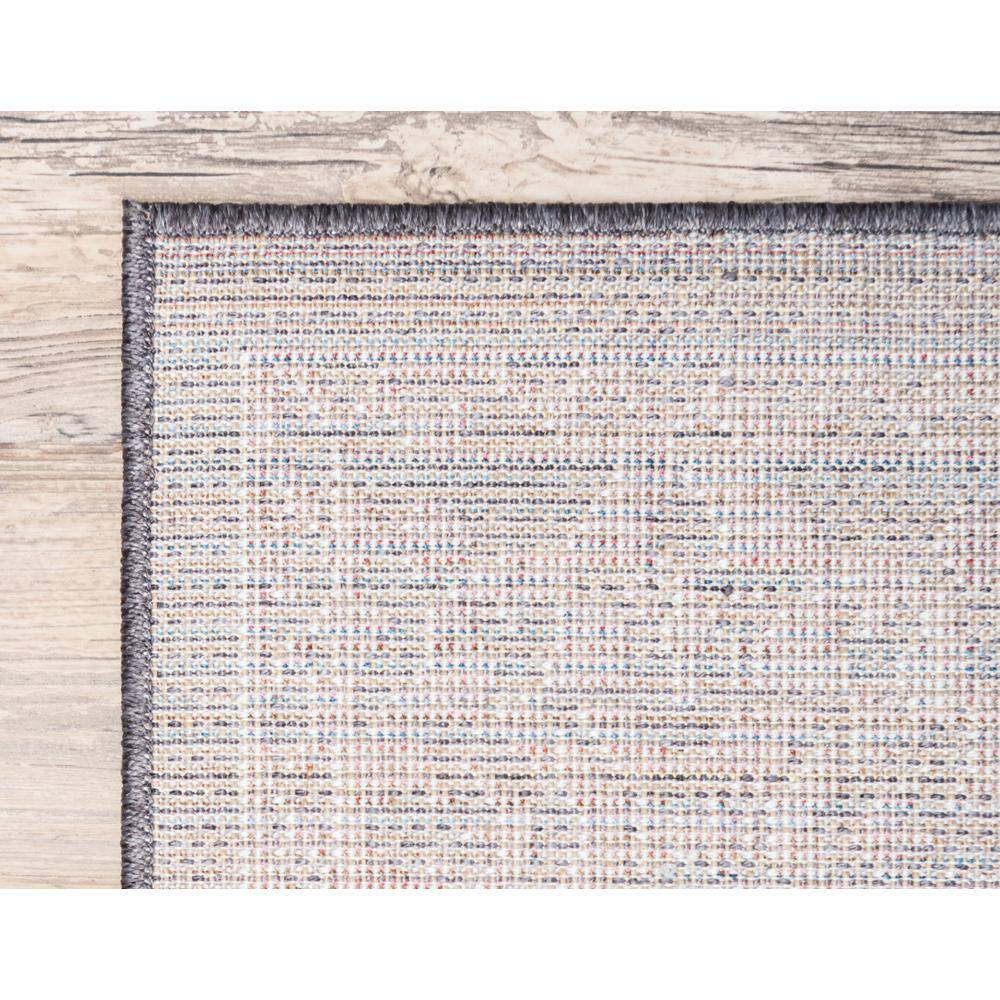 Brighton Bushwick Plush Gray Runner Rug 2'7" x 8'2"