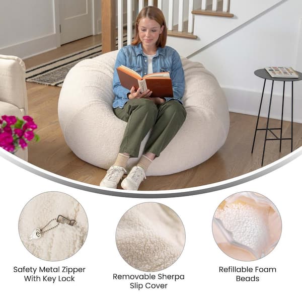 Beads - Bean Bag Chairs - Chairs - The Home Depot