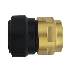 1 in. CTS x 1 in. NPS Brass ProLock Push-to-Connect Female Connector (5-Pack)