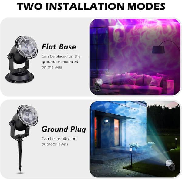 BeamBox 600-Lumen Christmas Outdoor Projector Lights-15-Colors