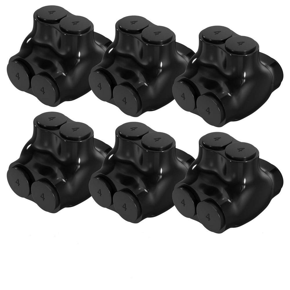 2 Port Insulated Multi Tap Connector 4-14 AWG Aluminum to Copper Wire Connectors, Electrical Cable Connectors, 6 Pack price history on PriceWatchPro