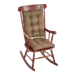 Gripper Omega Gold Jumbo Rocking Chair Cushion Set