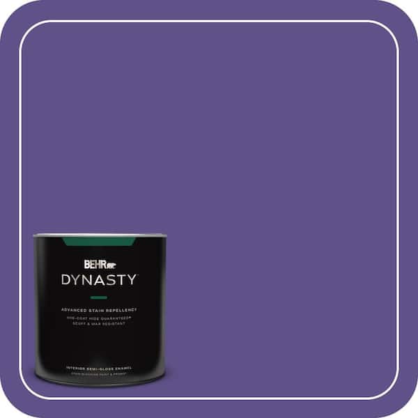 BEHR DYNASTY 1 qt. #P560-7 Kings Court Semi-Gloss Enamel Interior Stain-Blocking Paint and Primer