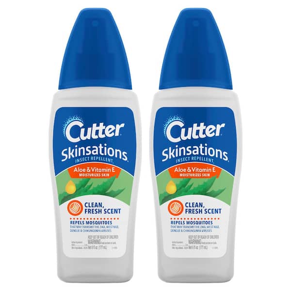 6 oz. Skinsations Mosquito and Insect Repellent Pump Spray (2-Pack)