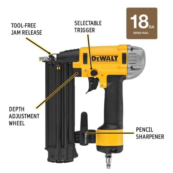 18-Gauge Pneumatic Brad Nailer