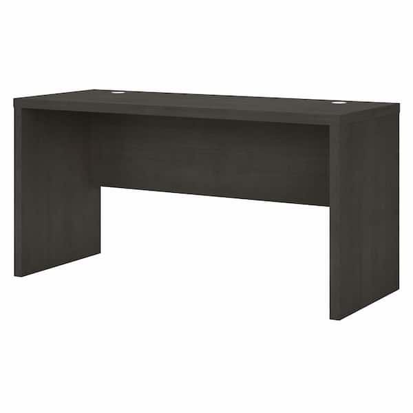 Bush Furniture Echo 60 in. Rectangular Charcoal Maple Desk