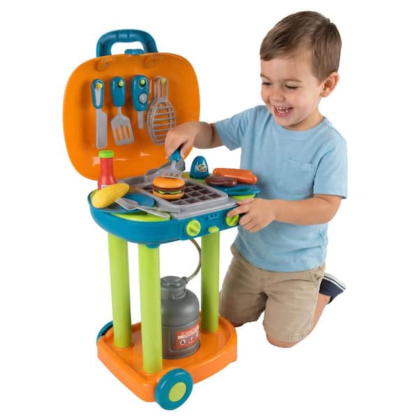 Hey! Play! BBQ Grill Playset HW3300020 - The Home Depot
