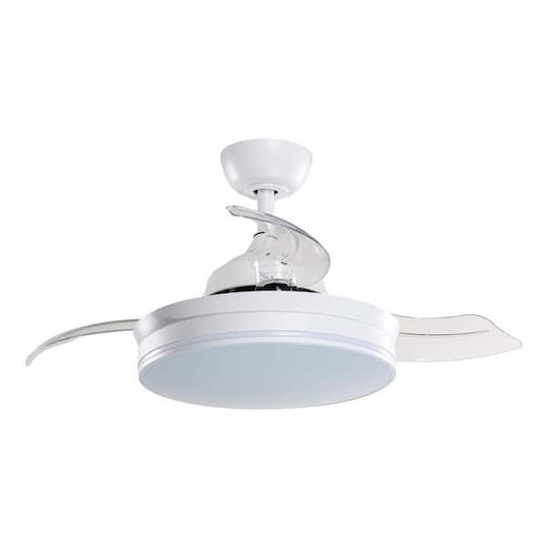 Ghost Ceiling Fan With Retractable Blades 107cm 63010