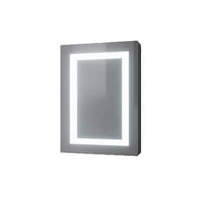 24 in. W x 32 in. H Rectangular Frameless Anti-Fog Horizontal or Vertical Hanging Wall Bathroom Vanity Mirror