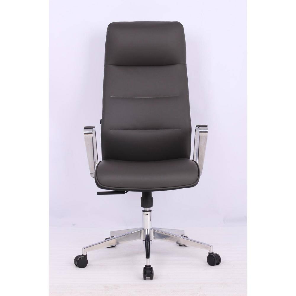ErgoMax 52 in. H Black Ergonomic Adjustable Executive Office Chair with  High Back Headrest Seat Slider Mesh Aluminum Base Back REXE658BK - The Home  Depot