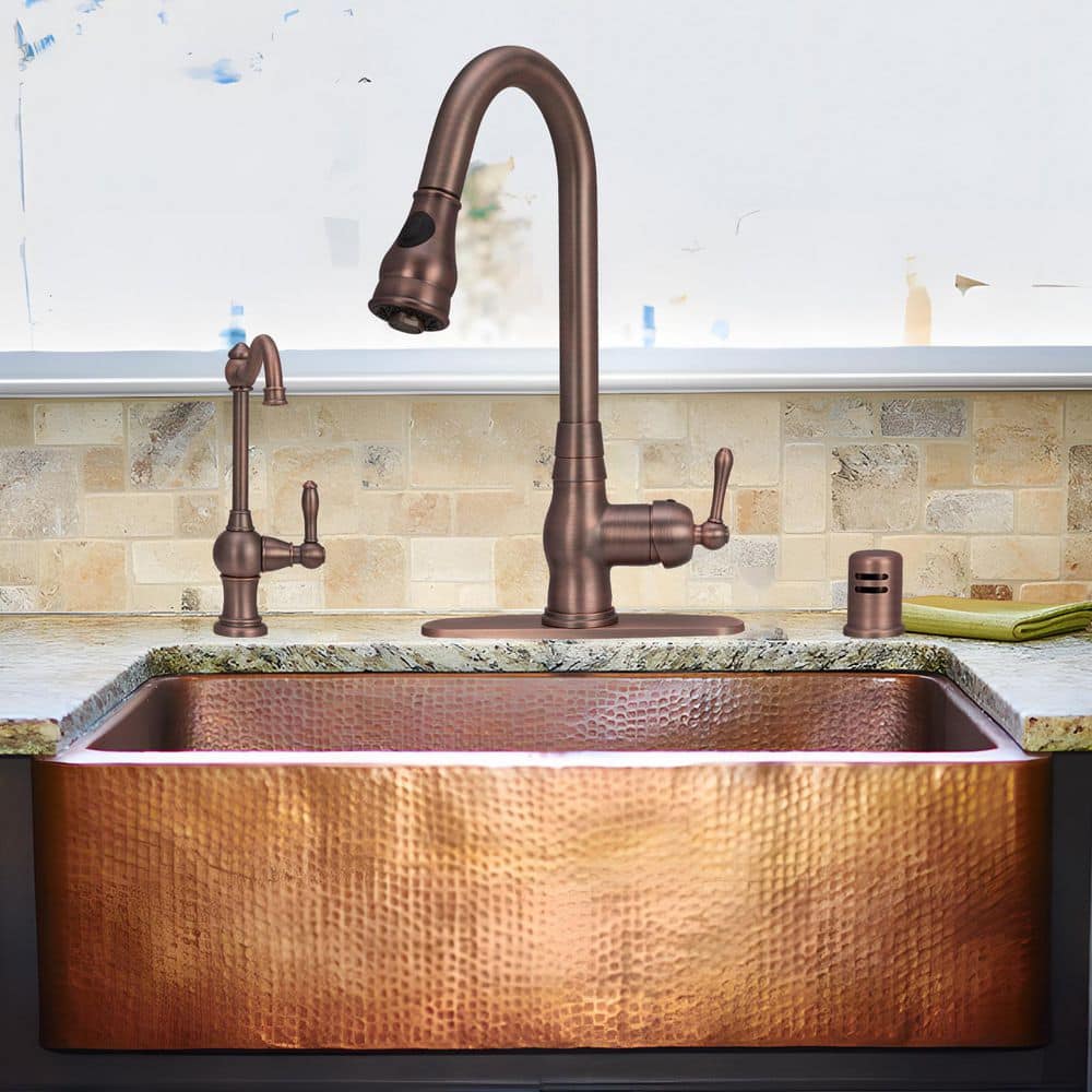 Antique Bronze Single Handle Drinking Water Faucet