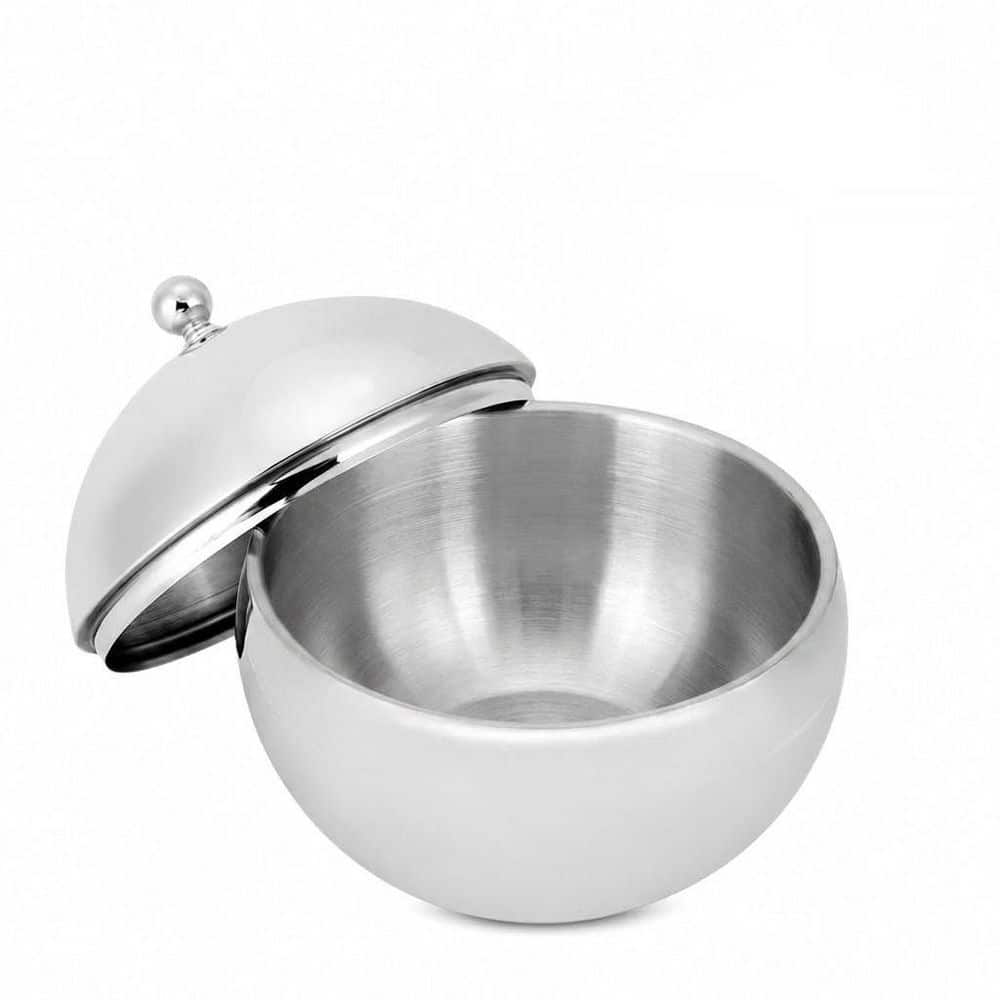 2L Spherical Double Wall Stainless Steel Insulated Ice Bucket Silver Finish for Wine Champagne and Bar price history on PriceWatchPro