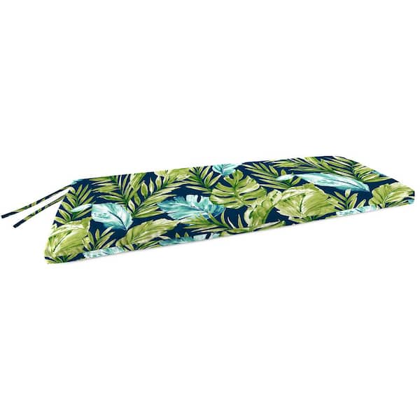 Jordan Manufacturing 48 in. L x 18 in. W x 3.5 in. T Outdoor Bench Cushion in Zealand Capri
