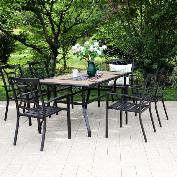 garden set chair and table