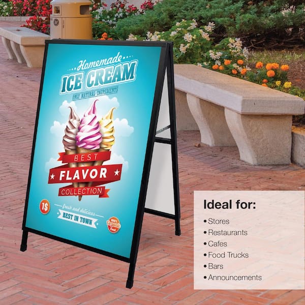 Metal A-Frame Sign