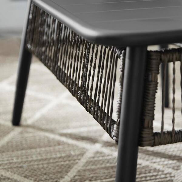 Details about   Bayhurst Black Metal Outdoor Coffee Table 
