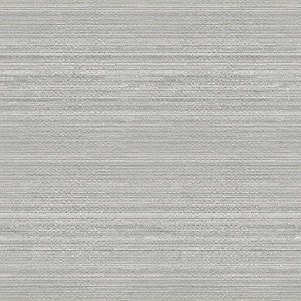 A-Street Prints Skyler Grey Striped Wallpaper Sample