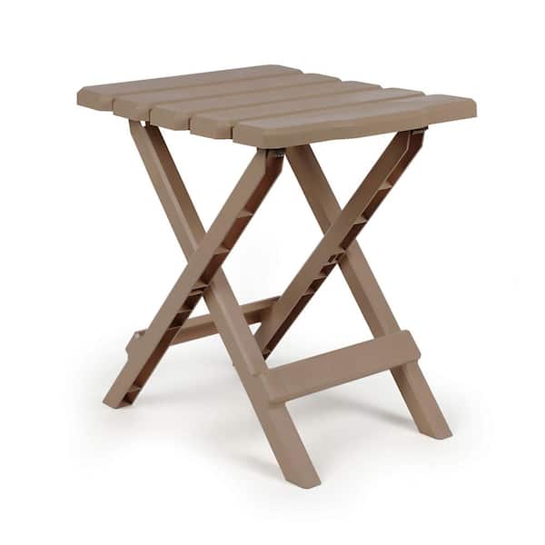 Camco Small Adirondack Folding Table - Champagne