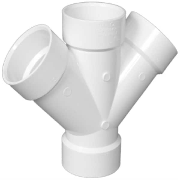 double wye pipe fitting