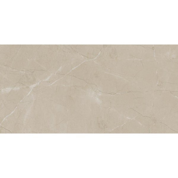 Perpetuo Elegant Beige 12 in. x 24 in. Color Body Porcelain Floor and Wall Tile (17.02 sq. ft./Case)