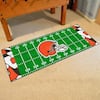 FANMATS Cleveland Browns 3 ft. x 6 ft. Football Field Runner Rug 7654 - The  Home Depot