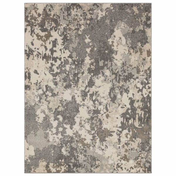 Mohawk Home Pershore Gray 1 ft. 11 in. x 3 ft. Area Rug