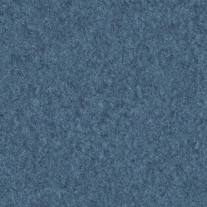 4 ft. x 8 ft. Laminate Sheet in Blue Felt with Matte Finish