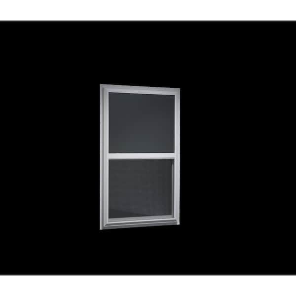 MI Windows and Doors 31.5 in. x 59.75 in. 3500 Series Single Hung Vinyl Window HP-Low E Argon White