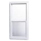 18 in. x 36 in. Single Hung Vinyl Window - White