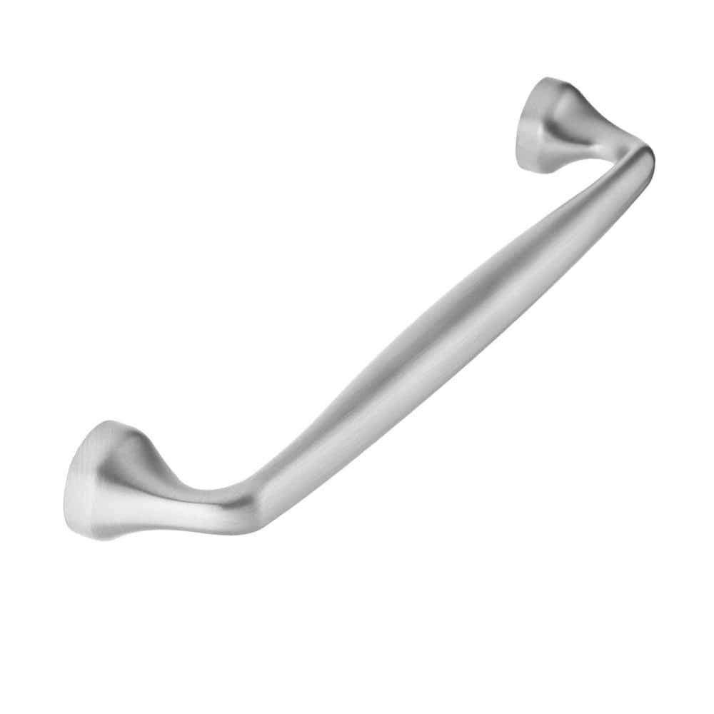 Mason Satin Nickel 7" Cylindrical Bar Pull with Mounting Hardware