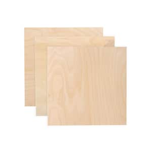 1/8 in. x 1 ft. x 1 ft. Hardwood Plywood Project Panel (3-Pack)