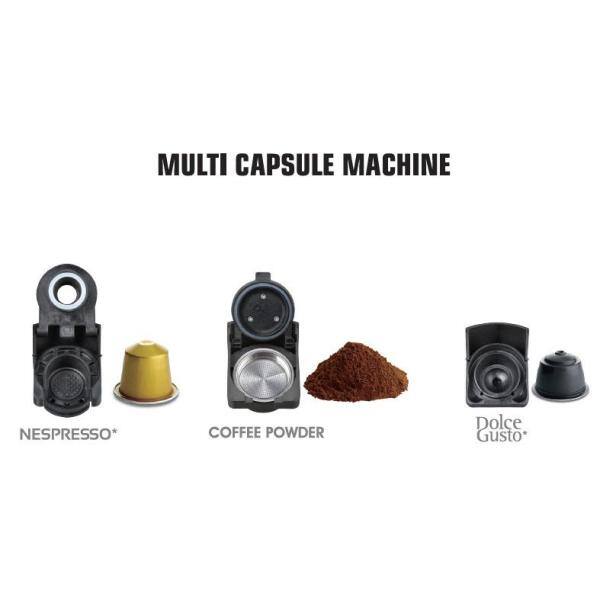 Multi-Capsule Compaticle Coffee Maker 