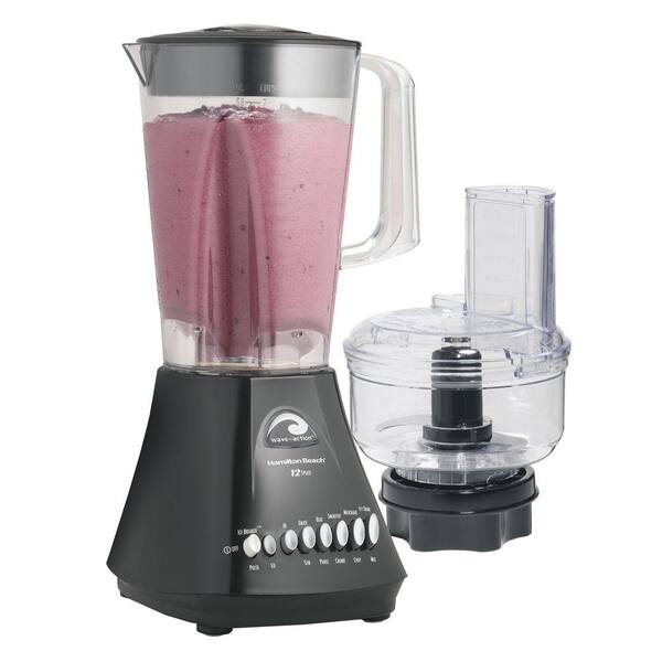 Hamilton Beach 12-Speed Blender with Chef Blender in Black-DISCONTINUED